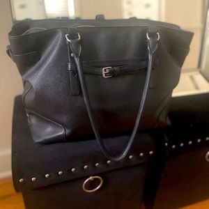 Black Tumi Villa Tote